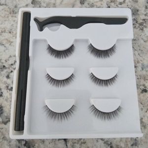 Magnetic eyelashes set